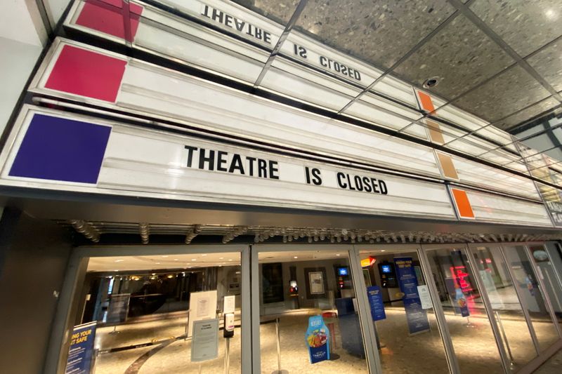 &copy; Reuters. Theatre remains closed due to coronavirus disease restrictions in Toronto