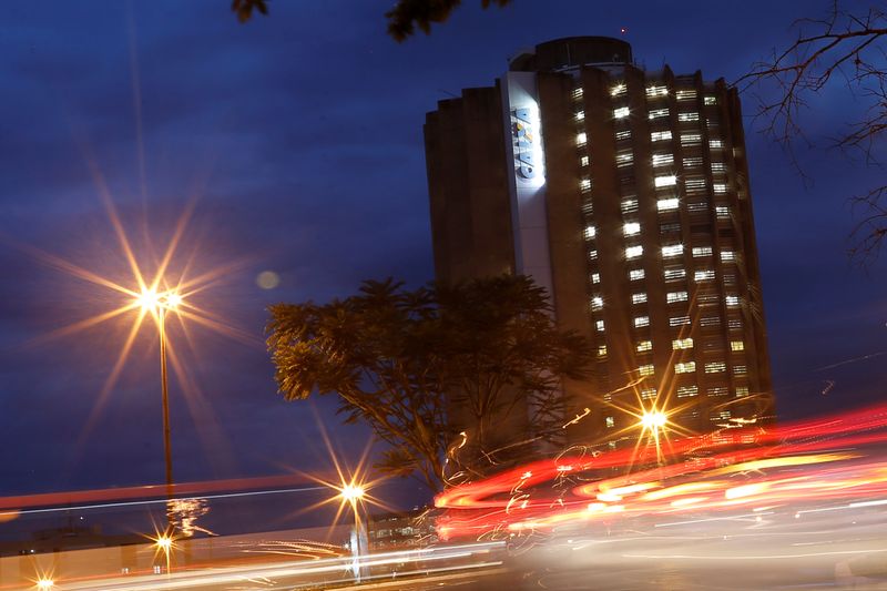 © Reuters. Edifício-sede da Caixa, em Brasília (DF)