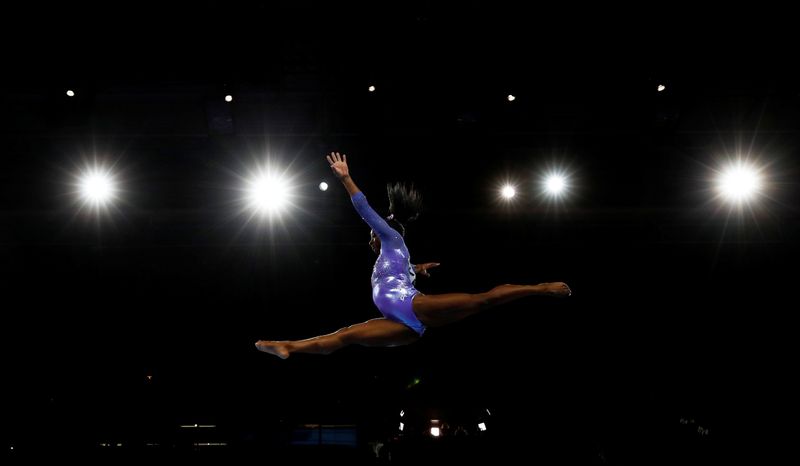 &copy; Reuters. FILE PHOTO: 2019 World Artistic Gymnastics Championships