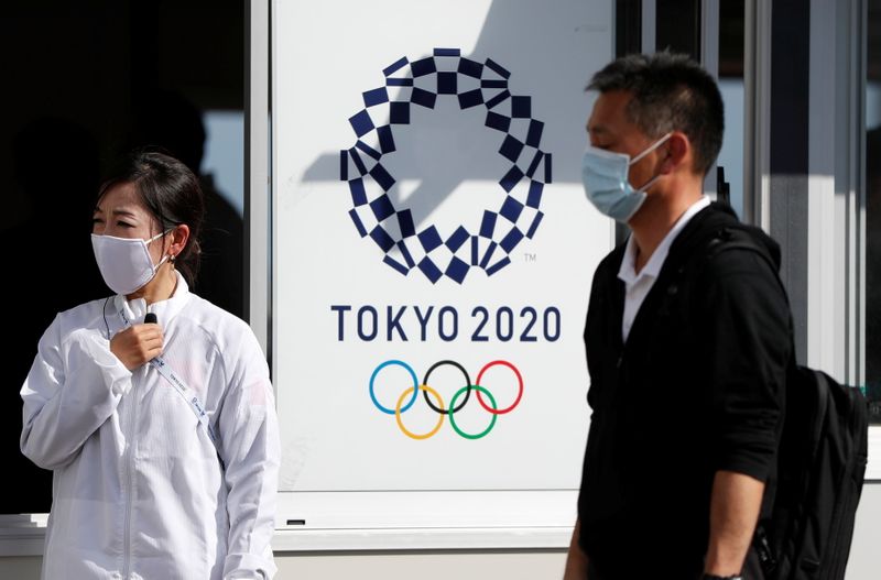 &copy; Reuters. 五輪＝米オリンピック委、東京五輪選手団にワクチン接種義務化せず