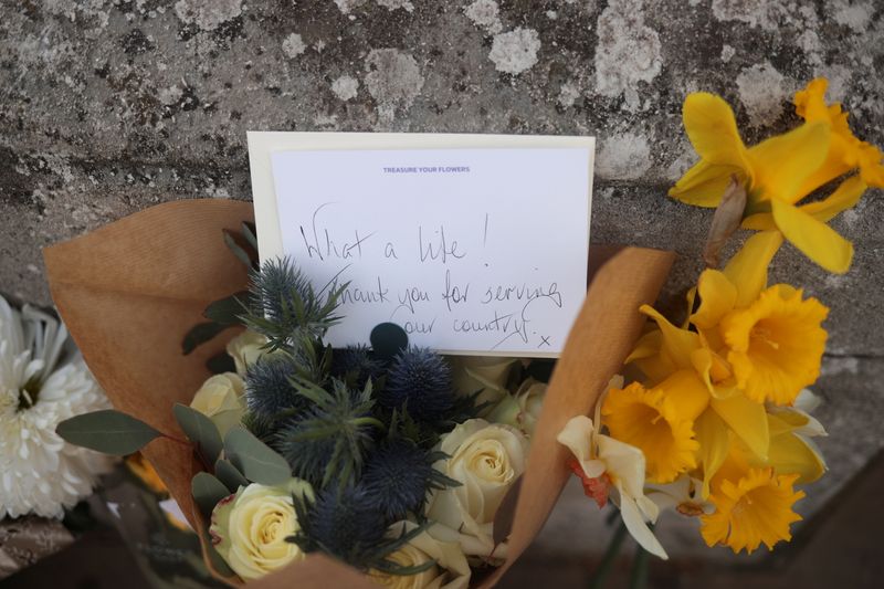 © Reuters. Britain mourns the death of Prince Philip