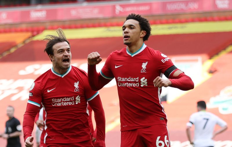 &copy; Reuters. Premier League - Liverpool v Aston Villa