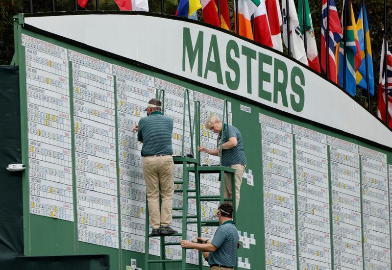 &copy; Reuters. The Masters