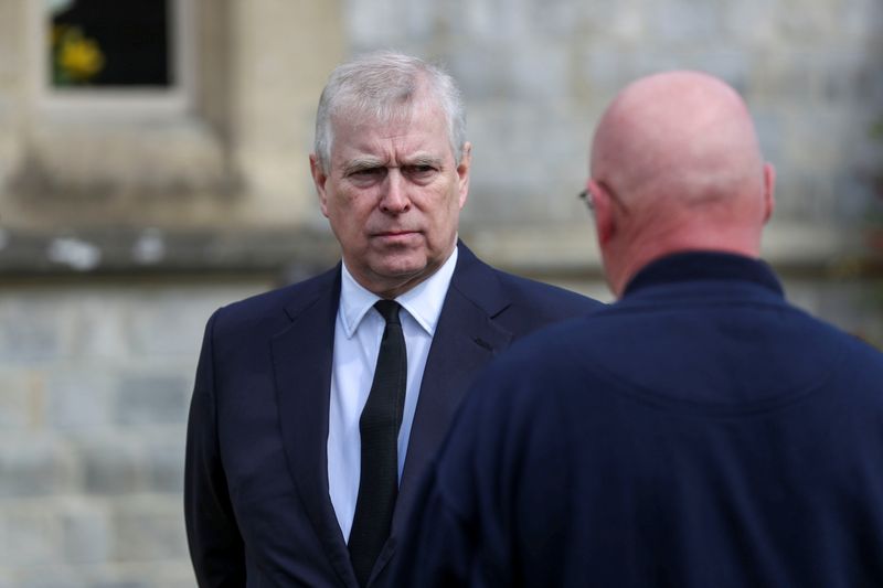 &copy; Reuters. Sunday service at Royal Chapel of All Saints, Windsor Great Park, following Prince Philip&apos;s death