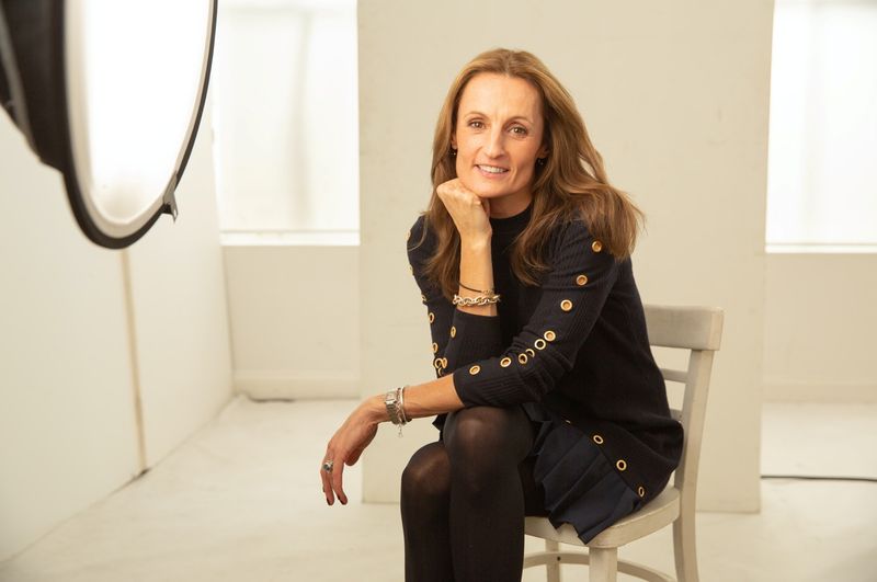 © Reuters. Shake Shack President and CFO Tara Comonte poses in this undated handout photo