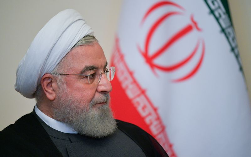 &copy; Reuters. FOTO DE ARCHIVO: El presidente iraní Hassan Rouhani en Ereván, Armenia