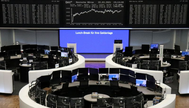 &copy; Reuters. La Borsa di Francoforte