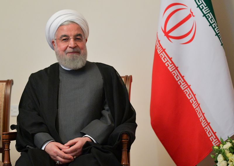&copy; Reuters. الرئيس الإيراني: تخصيب اليورانيوم بنسبة 60% رد على هجوم نطنز