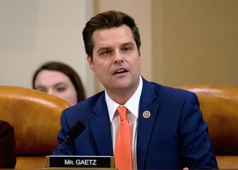 U.S. House Republicans would act against Gaetz if charges filed, lawmaker says