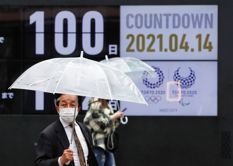 &copy; Reuters. Tóquio e a contagem regressiva para Olimpíada