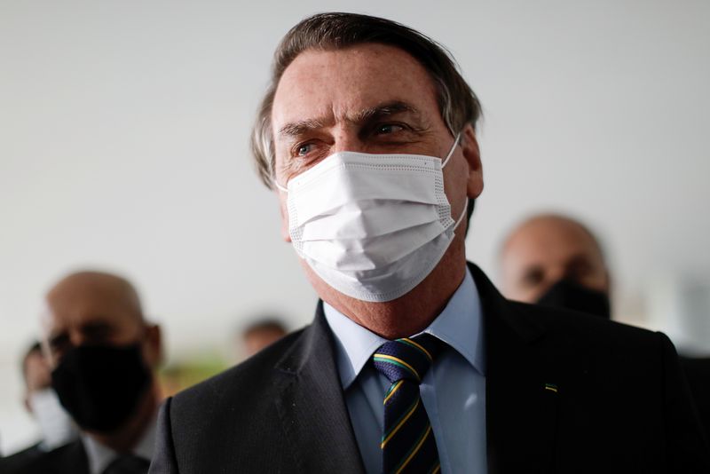 &copy; Reuters. Presidente Jair Bolsonaro