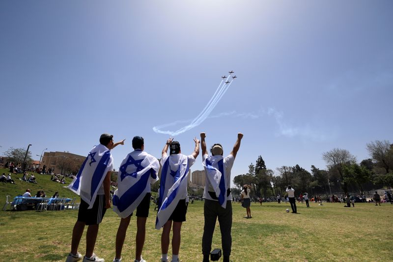 &copy; Reuters. Independence Day in Israel