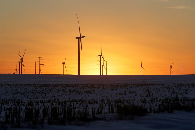 &copy; Reuters. Parque de energia eólica