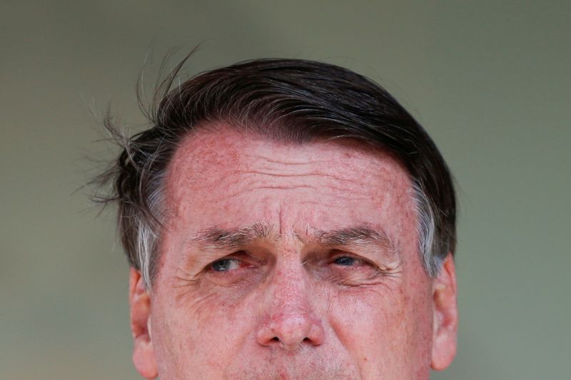 &copy; Reuters. Presidente Jair Bolsonaro em Brasília