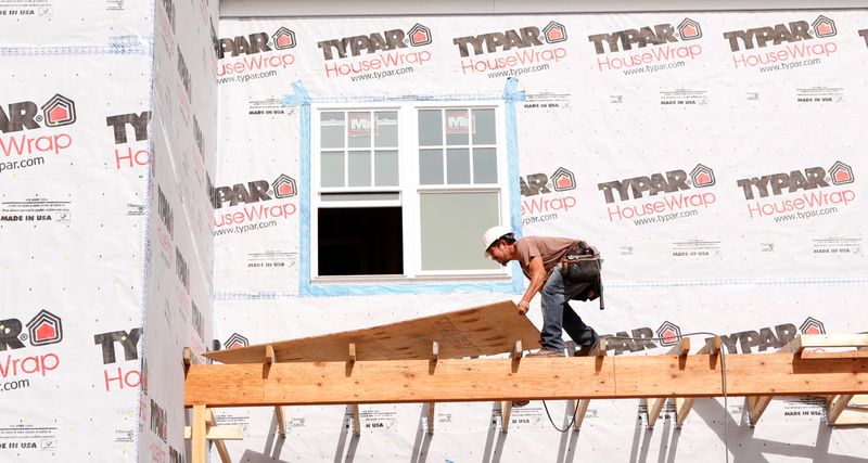 &copy; Reuters. Construção de casa em Virginia, EUA
