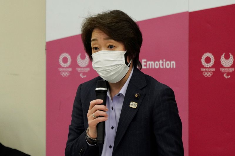 © Reuters. Presidente do comitê organizador Tóquio-2020, Seiko Hashimoto, em Tóquio