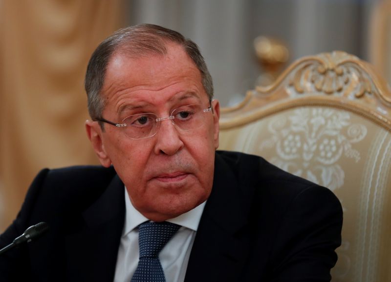 &copy; Reuters. وزير الخارجية: روسيا ستطالب 10 دبلوماسيين أمريكيين بمغادرة أراضيها