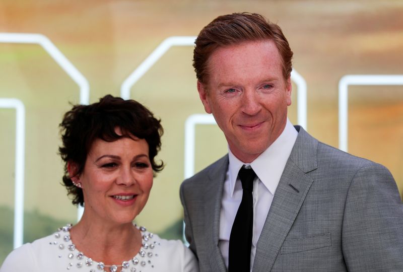 &copy; Reuters. Atriz Helen McCrory e o marido, o ator Damina Lewis