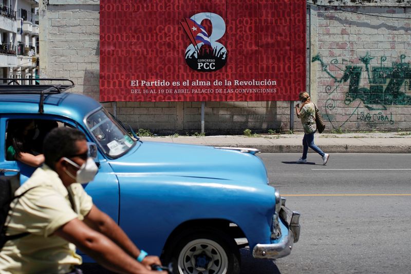 &copy; Reuters. VIII Congress of the Communist Party of Cuba in Havana