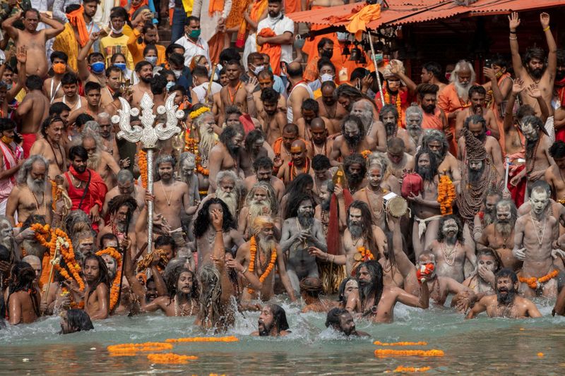 &copy; Reuters. Kumbh Mela in Haridwar