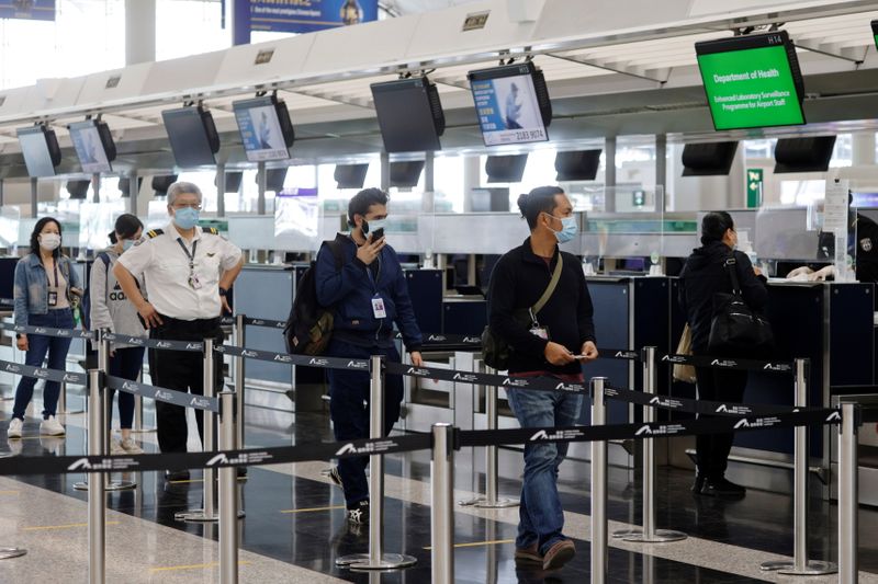 هونج كونج تحظر الرحلات الجوية من الهند وباكستان والفلبين لمدة أسبوعين