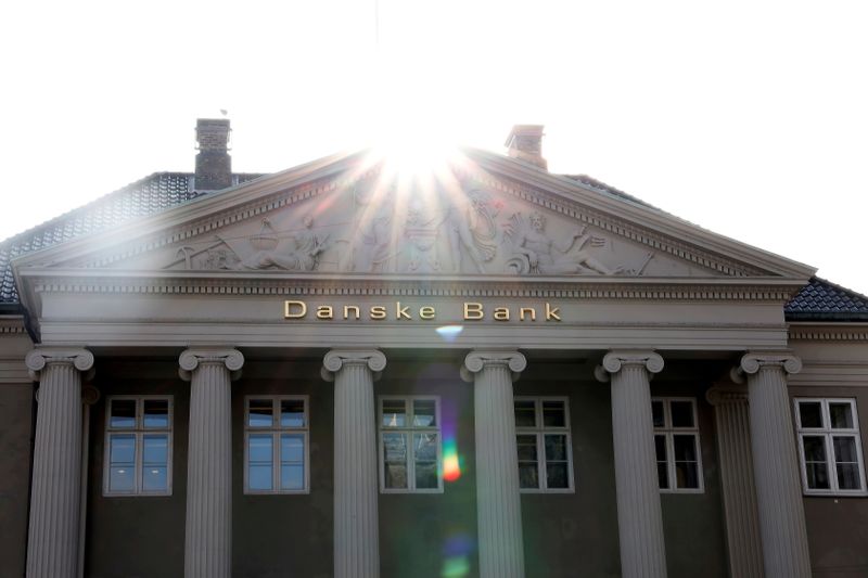 &copy; Reuters. FILE PHOTO: A view of the Danske bank headquarters in Copenhagen