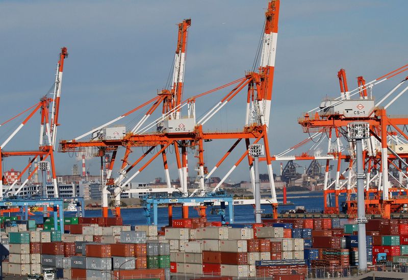 &copy; Reuters. Porto de Yokohama, Japão