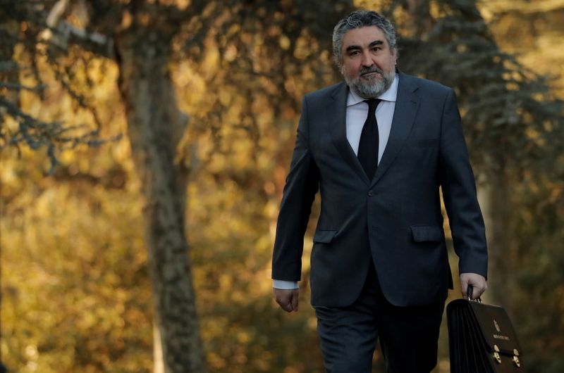 &copy; Reuters. El ministro de Cultura y Deporte de España, José Manuel Rodríguez Uribes, en el Palacio de la Moncloa en Madrid