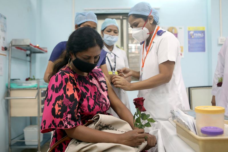 &copy; Reuters. Vacinação na Índia
