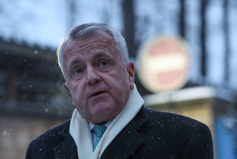 &copy; Reuters. Embaixador dos EUA na Rússia, John Sullivan