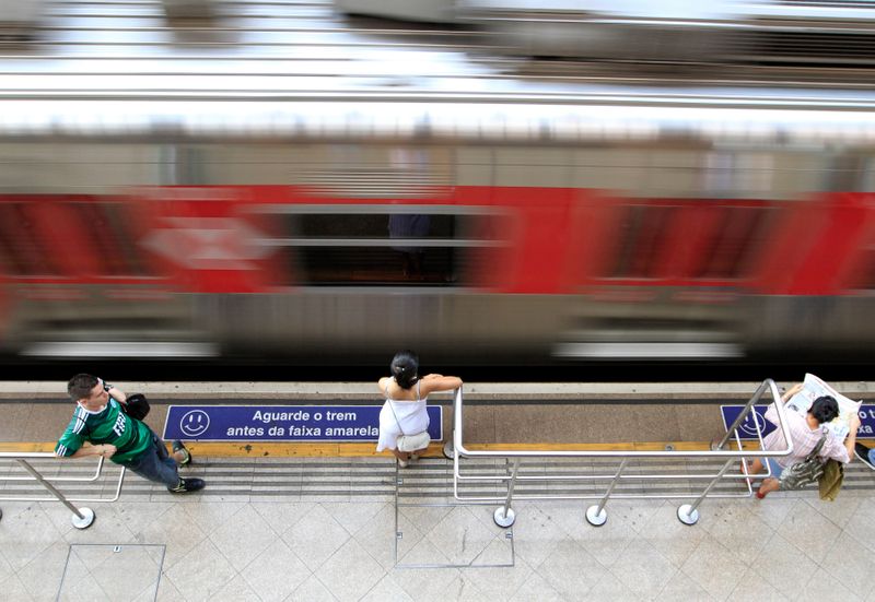 © Reuters. Estação da CPTM em São Paulo (SP)