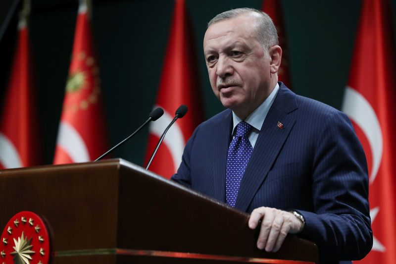 &copy; Reuters. トルコ大統領、貿易相を交代　新省庁を設置