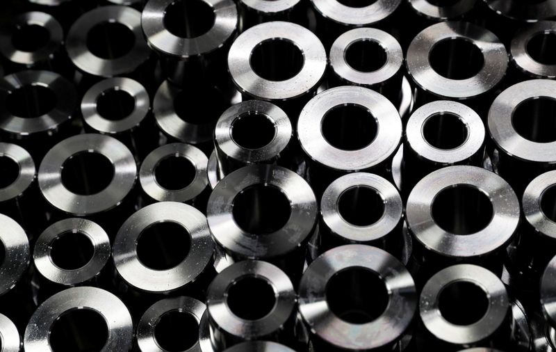 &copy; Reuters. Automotive components are seen at the Muller manufacturing facility in Redditch