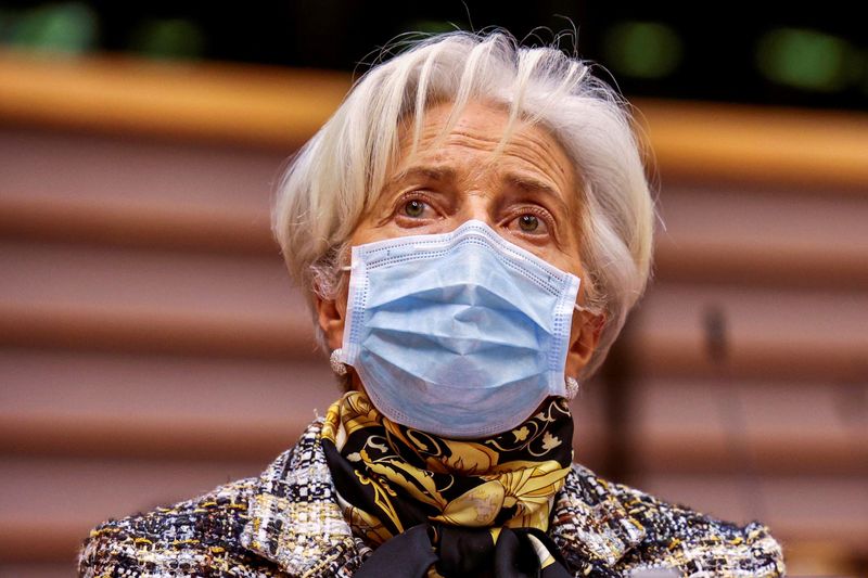 &copy; Reuters. Foto de archivo de la presidenta del BCE, Christine Lagarde, en el Parlamento Europeo en Bruselas