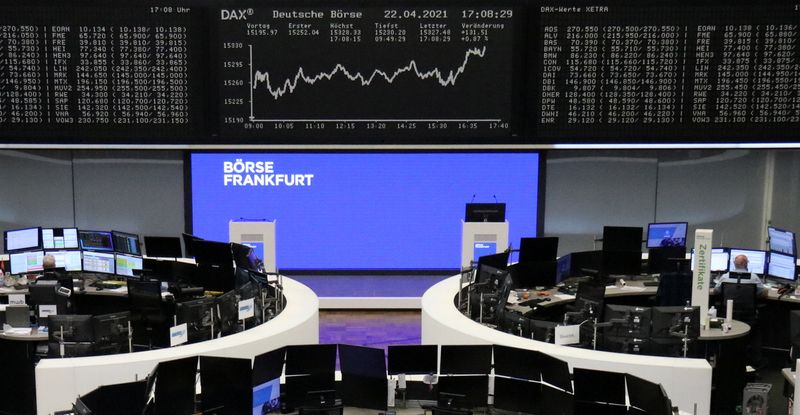 &copy; Reuters. Bolsa de Valores de Frankfurt