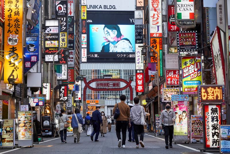 &copy; Reuters. CORONAVIRUS: LE JAPON VA DÉCRÉTER L&apos;ÉTAT D&apos;URGENCE POUR TOKYO ET D&apos;AUTRES VILLES