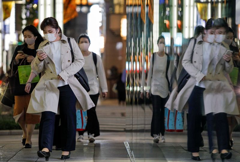 &copy; Reuters. Coronavirus disease (COVID-19) outbreak in Tokyo