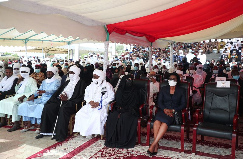 &copy; Reuters. Funeral of late Chad&apos;s President Deby in N&apos;Djamena