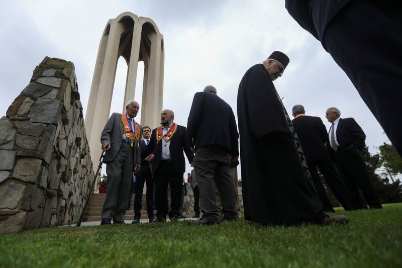 &copy; Reuters. نظرة فاحصة-بايدن يعترف بالإبادة الجماعية للأرمن.. فماذا حدث في عام 1915؟