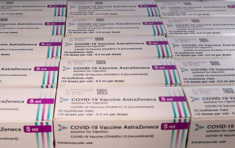 &copy; Reuters. CORONAVIRUS: L&apos;UE LANCE DES POURSUITES CONTRE ASTRAZENECA SUR LES RETARDS DE LIVRAISONS DE VACCIN