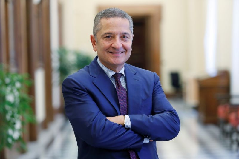 &copy; Reuters. O vice-presidente sênior do Banco da Itália, Fabio Panetta