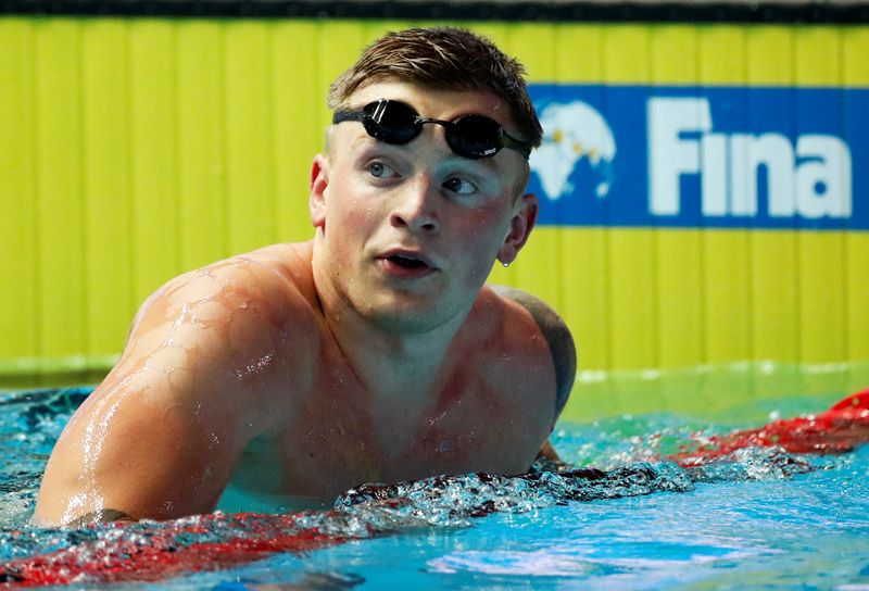 &copy; Reuters. FILE PHOTO: Swimming - 18th FINA World Swimming Championships