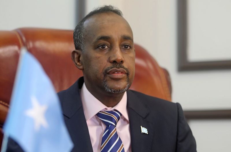 &copy; Reuters. رئيس وزراء الصومال يعارض تمديد فترة ولاية الرئيس