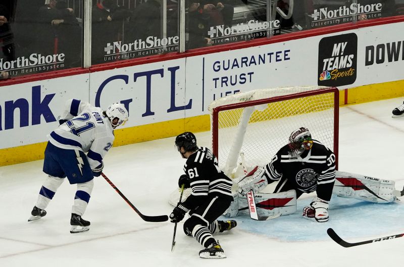 &copy; Reuters. NHL: Tampa Bay Lightning at Chicago Blackhawks
