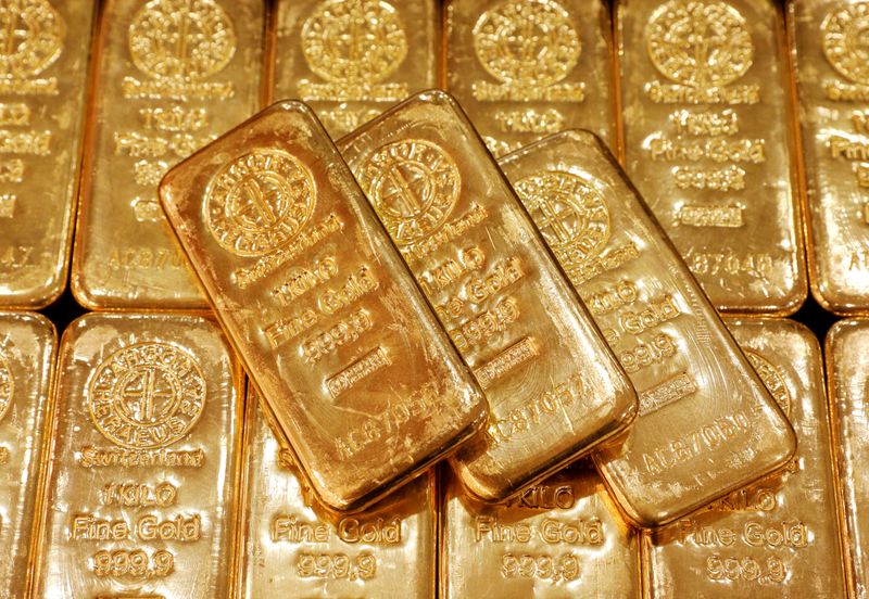 &copy; Reuters. Foto de archivo ilustrativa de lingotes de oro en Singapur