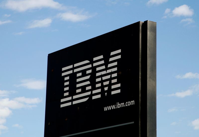 &copy; Reuters. FILE PHOTO: The sign at the IBM facility near Boulder, Colarado