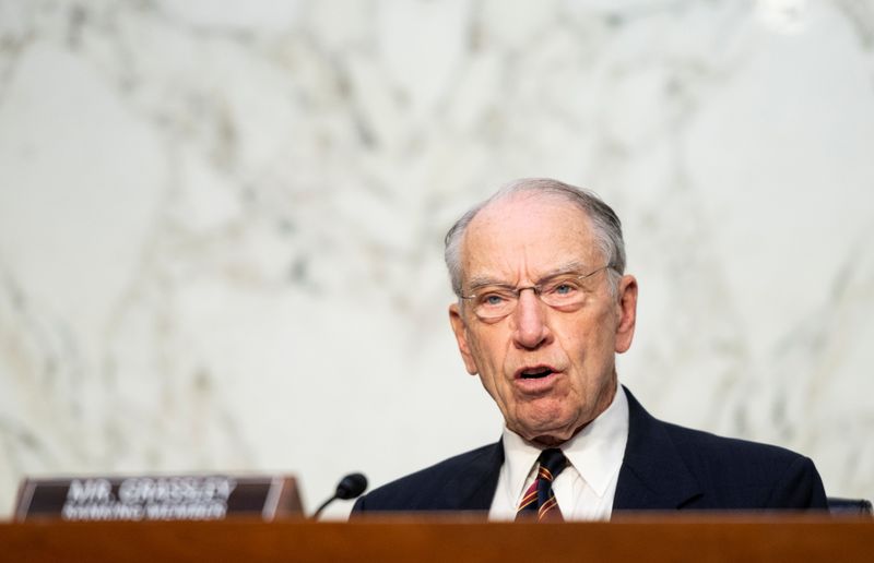 © Reuters. Senate Judiciary Committee hearing on Jim Crow 2021: The Latest Assault on the Right to Vote, in Washington