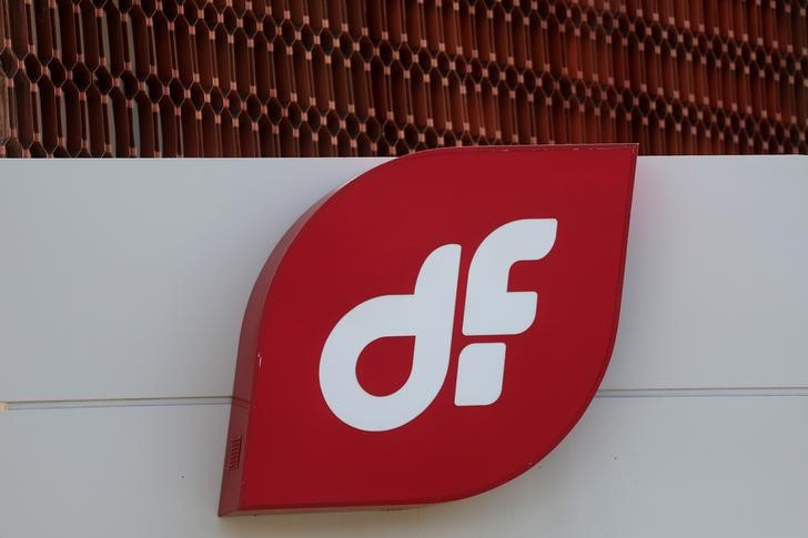 &copy; Reuters. El logotipo de la empresa española de ingeniería Duro Felguera en su sede en Madrid
