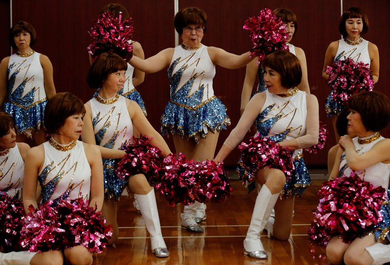 &copy; Reuters. The Wider Image: Don&apos;t call us grannies: Meet Japan&apos;s senior cheer squad