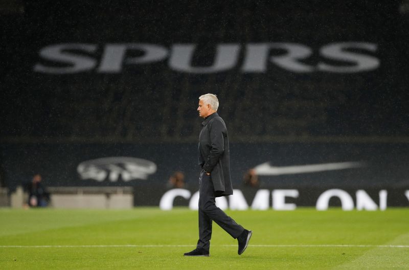 &copy; Reuters. Jose Mourinho, nuovo allenatore AS Roma. REUTERS / Matthew Childs 